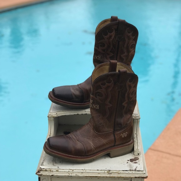 double h king ranch boots